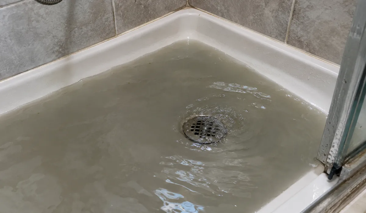 What are the warning signs of a sewer line problem?