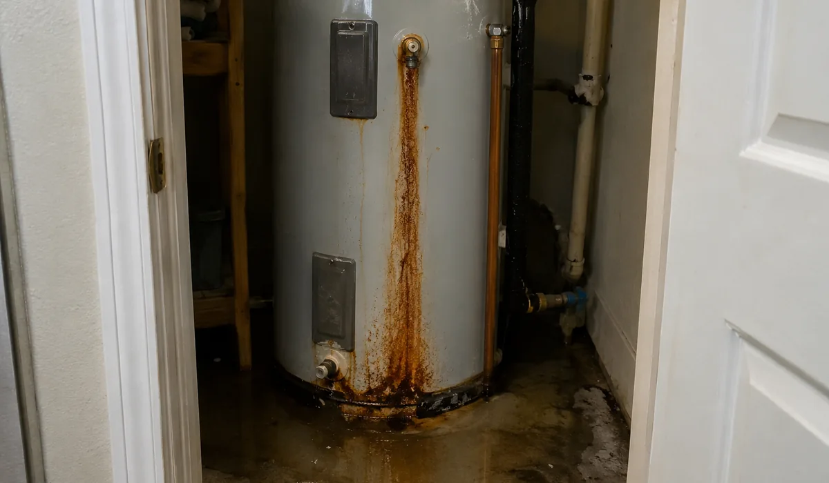 Why is my water heater leaking?
